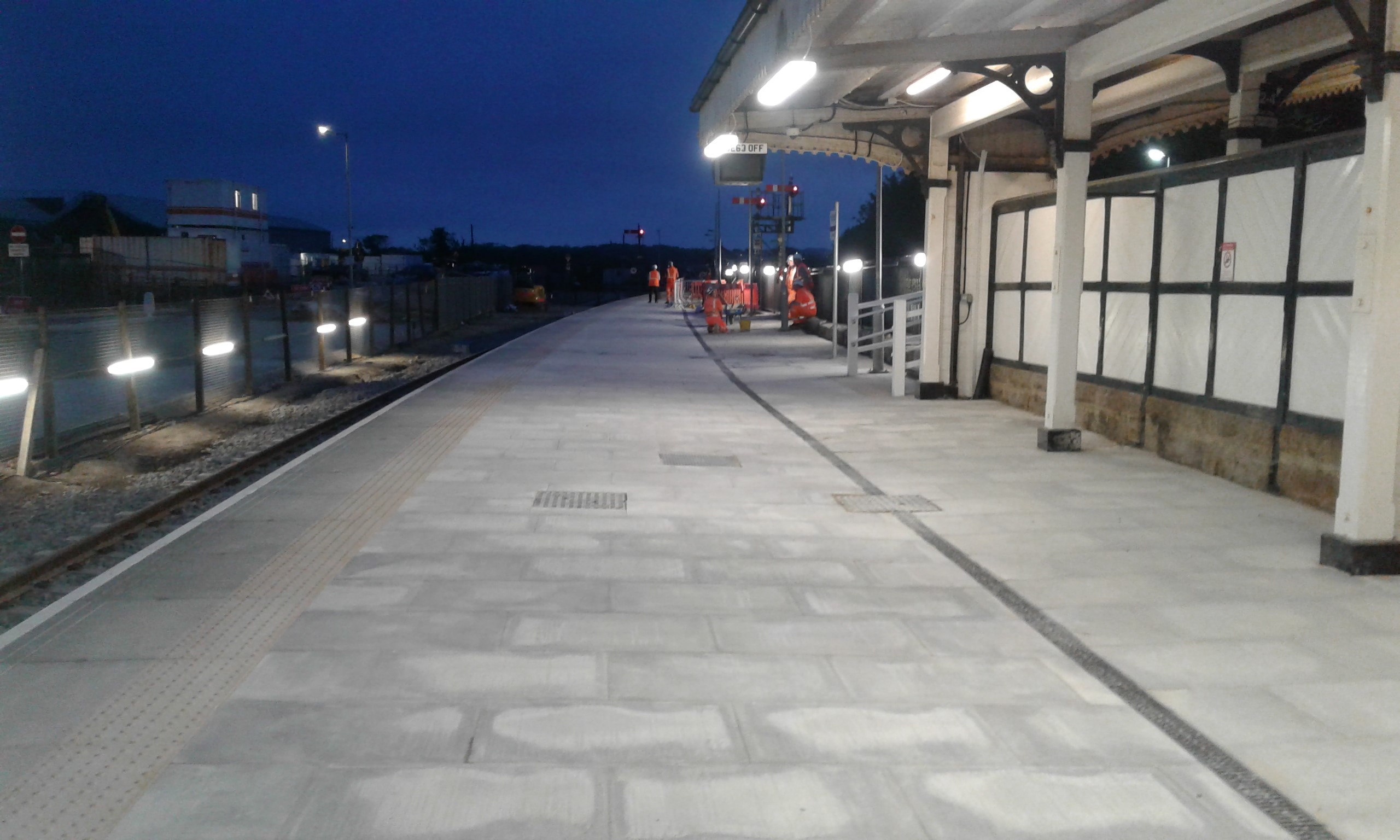Dyer & Butler Completes Platform Extension as part of St Erth Station Upgrade